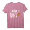 1. Hälfte Kostet Nix Schocken Würfelspiel Trinkspiel T-Shirt – Lustiges Outfit für Bierliebhaber, Kneipenspiel-Fans & Knobelspaß