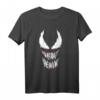 Marvel Venom Face Logo Grin T-Shirt - Offizielles Marvel Merchandise für Männer und Frauen