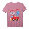 Kinder 3. Geburtstag Jungen Feuerwehr T-Shirt – Perfektes Geschenk zum 3. Geburtstag, mit Feuerwehrauto Motiv