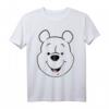 HapOwl Winnie The Pooh Big Face T-Shirt - Offiziell Lizenzierte Kleidung für Fans und Geburtstagsfeiern