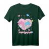 Sanrio Little Twin Stars Love Heart T-Shirt - Offiziell lizenzierte Bekleidung für Sanrio Fans