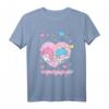 Sanrio Little Twin Stars Love Heart T-Shirt - Offiziell lizenzierte Bekleidung für Sanrio Fans