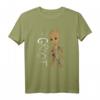 Guardians Of The Galaxy Vol.2 I Am Groot Scribbles T-Shirt - Marvel Lizenzierter Fanartikel für Superhelden-Fans