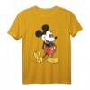 HapOwl Mickey Mouse Vintage Leg Kick Graphic T-Shirt – Officially Licensed Disney Fanartikel