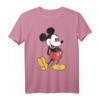 HapOwl Mickey Mouse Vintage Leg Kick Graphic T-Shirt – Officially Licensed Disney Fanartikel