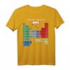 Marvel Ultimate Periodic Table Of Elements Halbarm T-Shirt – Offiziell lizenziertes Marvel Avengers Superhelden-Shirt für Fans und Sammler