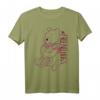 HapOwl Winnie the Pooh Piglet Friend Hugs T-Shirt – Offiziell lizenzierte Disney Kleidung für Fans und Nostalgie-Liebhaber