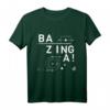 HapOwl T-Shirt mit Bazinga - Lustiges Big Bang Theory Fanartikel, Nerdiges Geschenk für Serienfans
