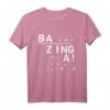 HapOwl T-Shirt mit Bazinga - Lustiges Big Bang Theory Fanartikel, Nerdiges Geschenk für Serienfans