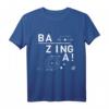 HapOwl T-Shirt mit Bazinga - Lustiges Big Bang Theory Fanartikel, Nerdiges Geschenk für Serienfans
