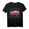 Pixar Cars Lightning McQueen Finish Graphic T-Shirt – Offiziell lizenziertes HapOwl Geschenk für Cars Fans