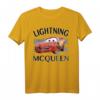 Pixar Cars Lightning McQueen Finish Graphic T-Shirt – Offiziell lizenziertes HapOwl Geschenk für Cars Fans
