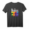 HapOwl T-Shirt mit Yellow Submarine Design - Offizielles Beatles Lizenzprodukt im Colorblock Stil
