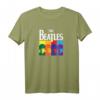 HapOwl T-Shirt mit Yellow Submarine Design - Offizielles Beatles Lizenzprodukt im Colorblock Stil