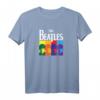 HapOwl T-Shirt mit Yellow Submarine Design - Offizielles Beatles Lizenzprodukt im Colorblock Stil