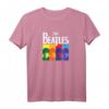HapOwl T-Shirt mit Yellow Submarine Design - Offizielles Beatles Lizenzprodukt im Colorblock Stil