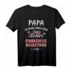 Papa Vater Mädchen kleine Tochter T-Shirt – Lustiges Geschenk zur Geburt oder Geburtstag mit Spruch