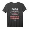 Papa Vater Mädchen kleine Tochter T-Shirt – Lustiges Geschenk zur Geburt oder Geburtstag mit Spruch