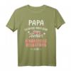 Papa Vater Mädchen kleine Tochter T-Shirt – Lustiges Geschenk zur Geburt oder Geburtstag mit Spruch