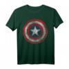 Marvel Captain America Classic Shield Graphic T-Shirt - Offiziell lizenzierte Marvel Kleidung für Fans