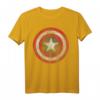 Marvel Captain America Classic Shield Graphic T-Shirt - Offiziell lizenzierte Marvel Kleidung für Fans