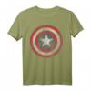 Marvel Captain America Classic Shield Graphic T-Shirt - Offiziell lizenzierte Marvel Kleidung für Fans
