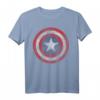 Marvel Captain America Classic Shield Graphic T-Shirt - Offiziell lizenzierte Marvel Kleidung für Fans