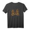 HapOwl Minnie Mouse Classic Leopard Print Bow T-Shirt – Offizielles Disney Mickey & Friends Merchandise für Damen und Herren