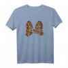 HapOwl Minnie Mouse Classic Leopard Print Bow T-Shirt – Offizielles Disney Mickey & Friends Merchandise für Damen und Herren