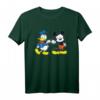 HapOwl Mickey Mouse & Donald Duck Best Friends Outline T-Shirt – Offizielles Disney Merchandise für Fans jeden Alters