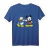 HapOwl Mickey Mouse & Donald Duck Best Friends Outline T-Shirt – Offizielles Disney Merchandise für Fans jeden Alters