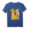 HapOwl Lion King T-Shirt mit Young Simba und Nala – Official Disney Merchandise für Fans