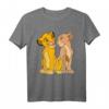 HapOwl Lion King T-Shirt mit Young Simba und Nala – Official Disney Merchandise für Fans