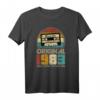 1983 Jahrgang Geburtstag Retro Vintage Herren Damen T-Shirt – Lustiges Kassette Tape Design zum 39. Geburtstag, Geschenk für Originale Legenden