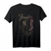 HapOwl Stratocaster Panels T-Shirt - Offiziell lizenziertes Rockmusik-Gitarren T-Shirt für Musik- und Gitarrenfans