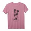 HapOwl Mickey Mouse Shy Sketch in Black - Offiziell lizenziertes Disney Merchandise zum Jubiläum