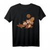 HapOwl Disney T-Shirt mit Chip ‘n Dale & Mickey & Friends - Official Merchandise für Jungen, Mädchen, Männer & Frauen