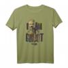 Marvel Guardians Vol.2 Ich Bin Groot Niedlich & Böse Grafik Kurzarm T-Shirt - Offiziell lizenziertes Marvel Fan-Shirt