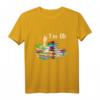 Ich bin in Ordnung mit Büchern T-Shirt – Lustiges Geschenk für Bücherwürmer, Leser und Literaturfans zum Geburtstag, Weihnachten & Buchtag