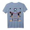 Marvel Iron Man Tony Stark Kostüm T-Shirt – Offizielles Marvel Merchandise für Männer, Frauen, Jungen und Mädchen