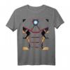 Marvel Iron Man Tony Stark Kostüm T-Shirt – Offizielles Marvel Merchandise für Männer, Frauen, Jungen und Mädchen