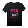 PTA denn auch Apotheker brauchen Heldinnen T-Shirt - Witziges, feminines Geschenk für PTA-Mitarbeiterinnen zum Geburtstag, Weihnachten & Abschluss