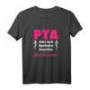 PTA denn auch Apotheker brauchen Heldinnen T-Shirt - Witziges, feminines Geschenk für PTA-Mitarbeiterinnen zum Geburtstag, Weihnachten & Abschluss