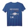 Ankylosaurus Dinosaurier Fakten T-Shirt im Vintage Stil – Das perfekte Geschenk für Dinosaurier-Liebhaber und Paläontologen