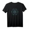 Vektor Gleichgewicht T-Shirt mit Heiligen Geometrie, Kuboktaeder & Naturmustern – Perfekte Geschenkidee für Mathematiker, Spirituelle & Künstler