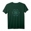 Vektor Gleichgewicht T-Shirt mit Heiligen Geometrie, Kuboktaeder & Naturmustern – Perfekte Geschenkidee für Mathematiker, Spirituelle & Künstler