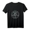 Satanisches Pentagramm Baphomet Vaporwave Tank Top - Okkulte Halloween Horrorfilm Mode, Retro VHS Glitch Design, Perfekt für Nerds, Gamer & Anime Fans