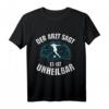 Fußball Der Arzt sagt es ist Unheilbar T-Shirt – Lustiges Geschenk für Fußballfans zum Geburtstag & Weihnachten