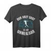 Fußball Der Arzt sagt es ist Unheilbar T-Shirt – Lustiges Geschenk für Fußballfans zum Geburtstag & Weihnachten
