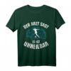 Fußball Der Arzt sagt es ist Unheilbar T-Shirt – Lustiges Geschenk für Fußballfans zum Geburtstag & Weihnachten
